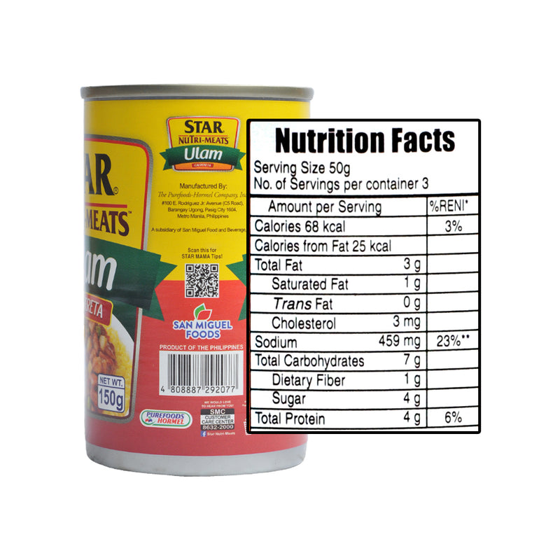 Purefoods Star Nutri-Meats Ulam Caldereta 150g