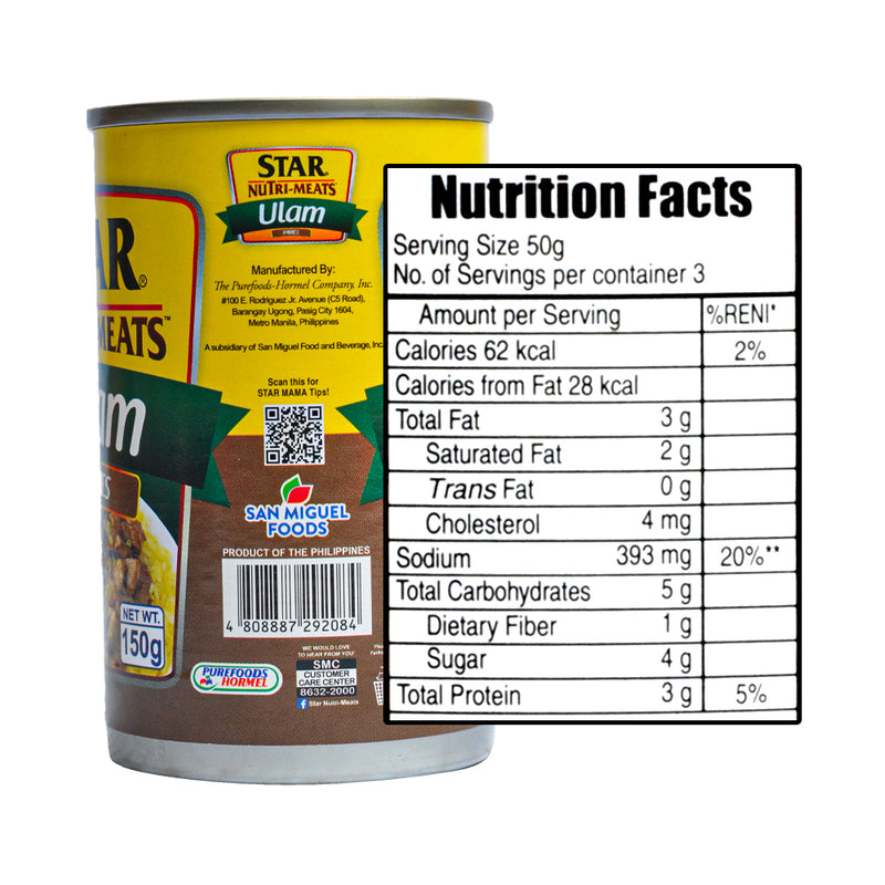 Purefoods Star Nutri-Meats Ulam Pares 150g