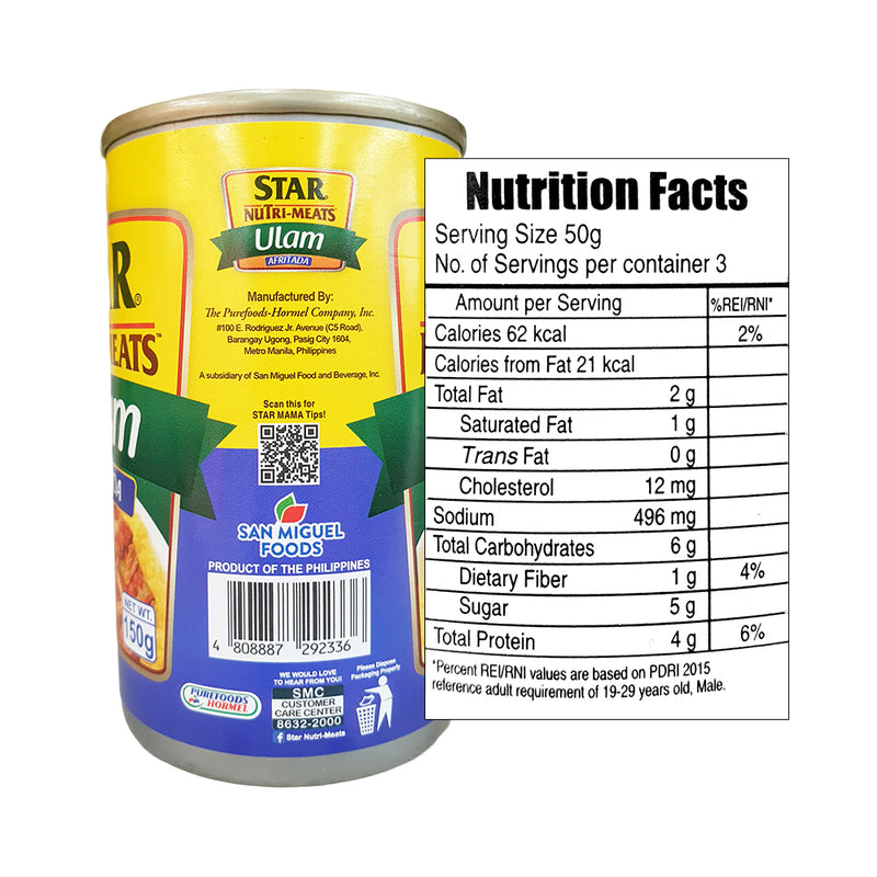 Purefoods Star Nutri-Meats Ulam Afritada 150g