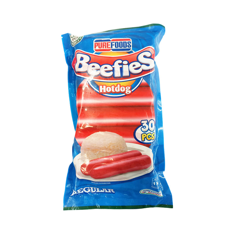 Purefoods Beefies Hotdog Regular 1kg