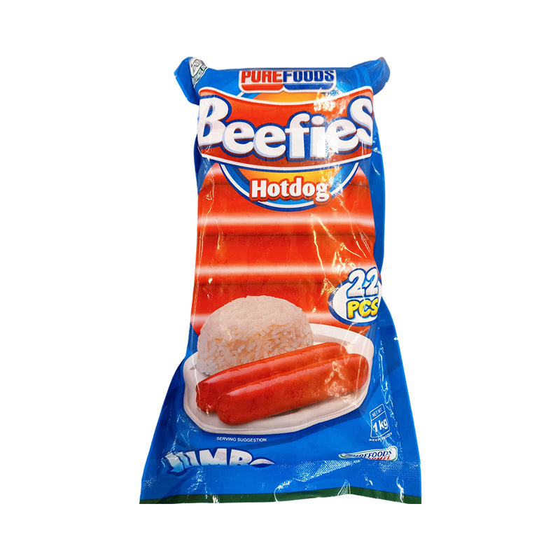 Purefoods Beefies Hotdog Jumbo 1kg