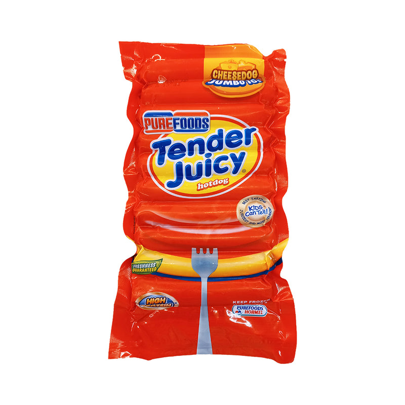 Purefoods Tender Juicy Cheesedog Without Pork Jumbo 500g