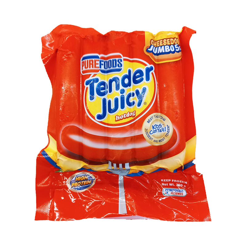 Purefoods Tender Juicy Cheesedog Jumbo 250g