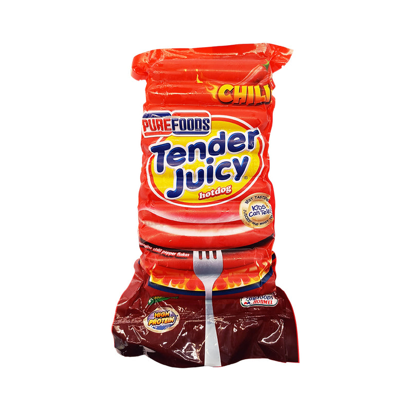 Purefoods Tender Juicy Hotdog Chili Jumbo 1kg