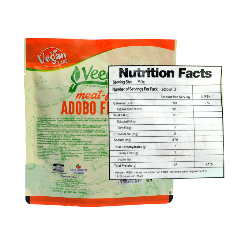 Veega Meat-Free Adobo Flakes 160g