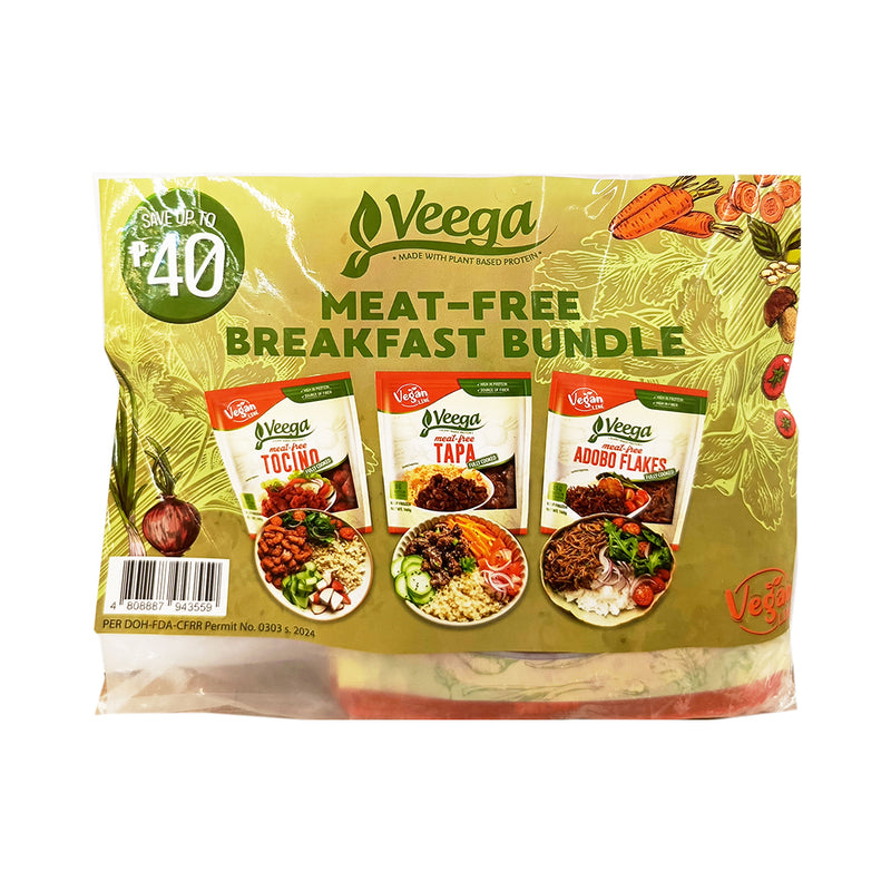 Veega Meat Free Breakfast Bundle 480g