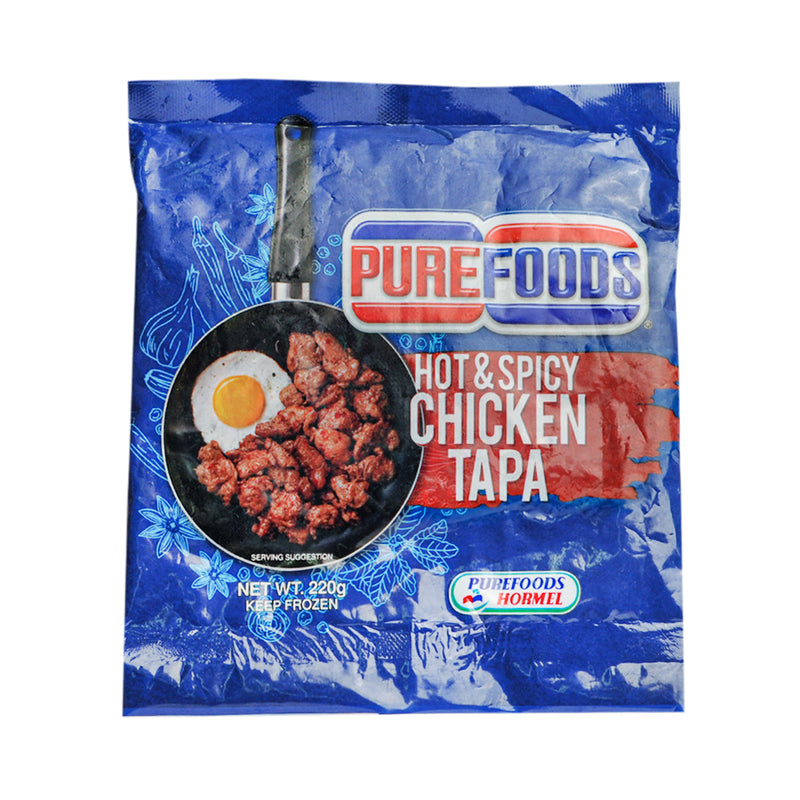 Purefoods Chicken Tapa Hot And Spicy 220g