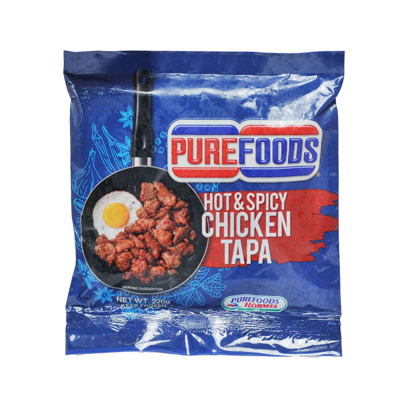 Purefoods Chicken Tapa Hot And Spicy 220g
