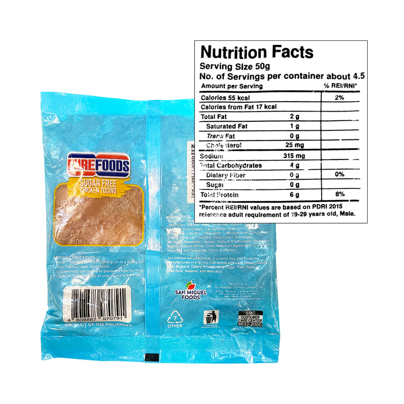 Purefoods Sugar Free Chicken Tocino