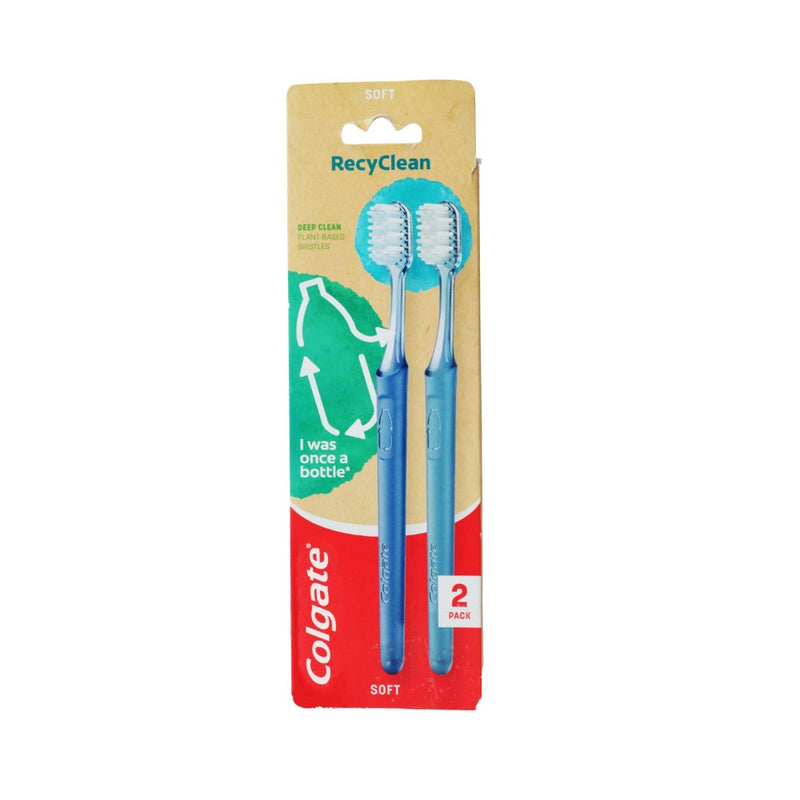 Colgate Recyclean Soft Toothbrush 2's