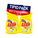 Axion Dishwashing Liquid Lemon 250ml x 2's