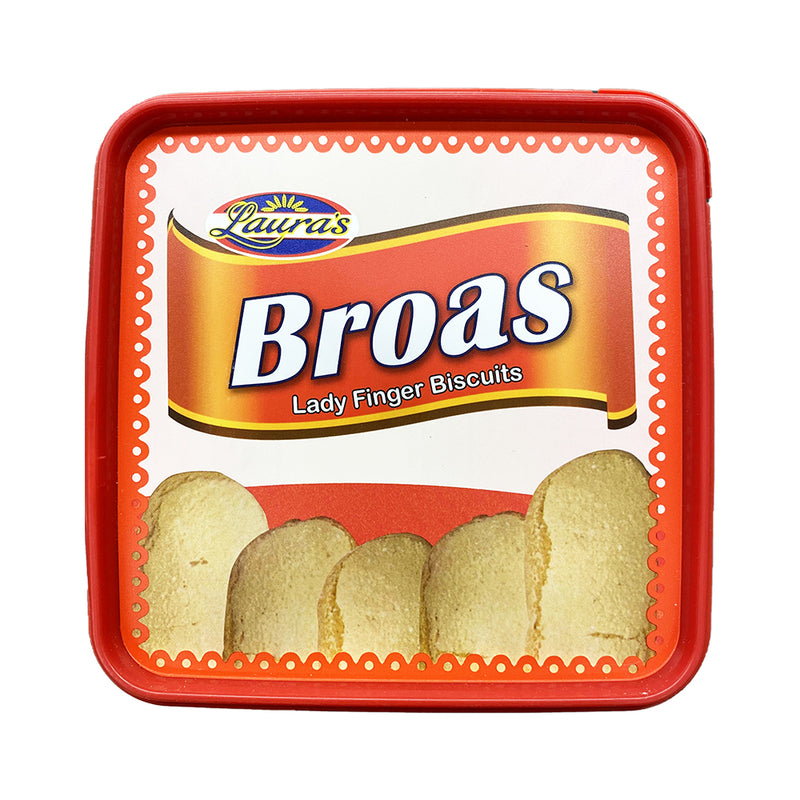 Laura's Broas Lady Finger Biscuits Tubs 350g