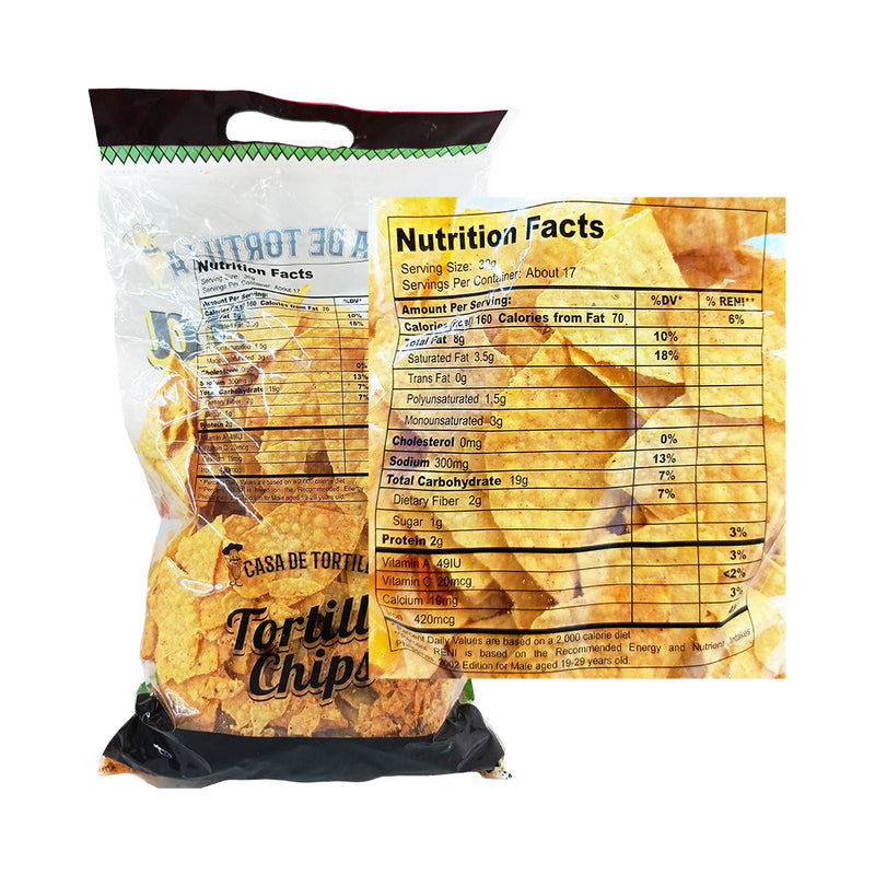 Casa De Tortilla Nacho Chips Barbeque 500g