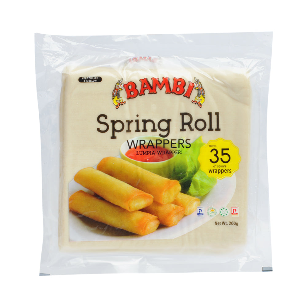 Spring Roll Wrappers Switz Bambi Spring Roll Wrappers Small 200g