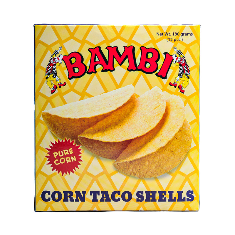 Bambi Corn Taco Shells 12's