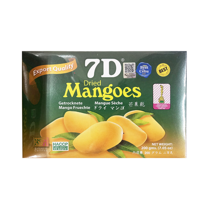 7D Dried Mangoes 200g