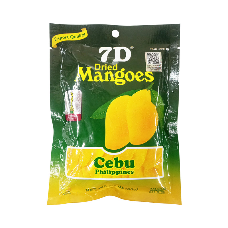 7D Dried Mangoes 80g