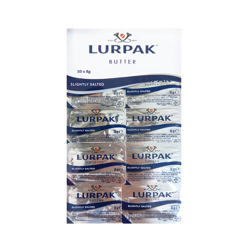 Lurpak Butter Salted 8g x 10's