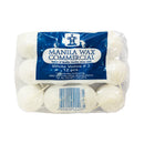 Manila Wax Commercial Candle Votive White