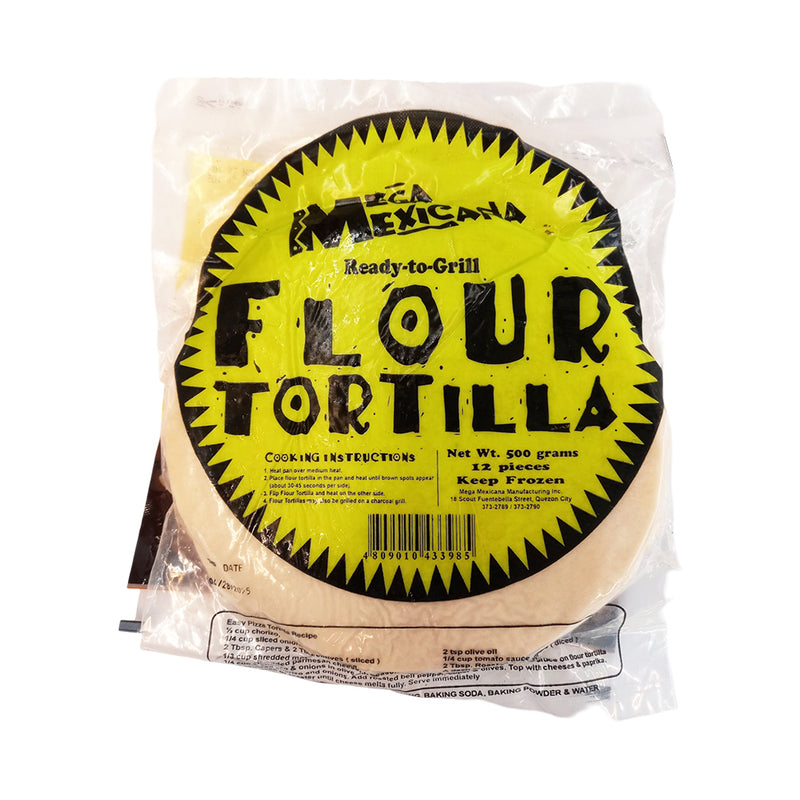 Mega Mexicana Tortilla Flour Small 500g