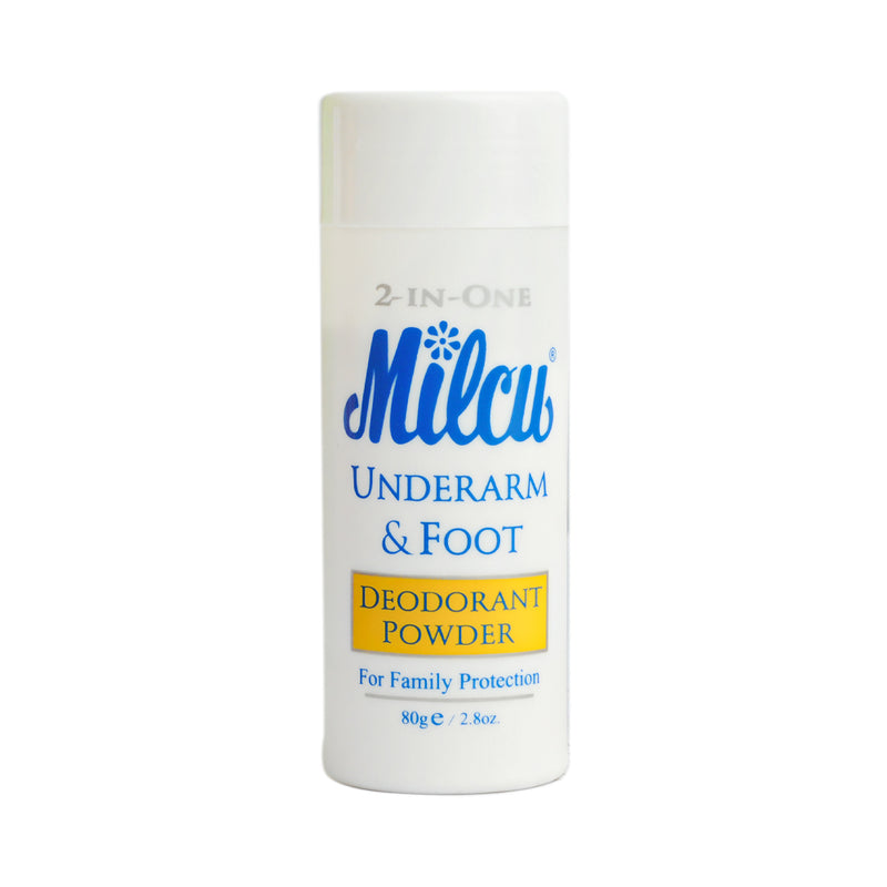 Milcu Underarm And Foot Deodorant Powder