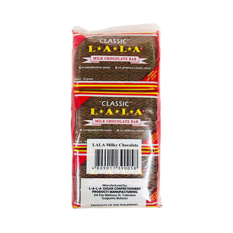 Lala Classic Milk Chocolate Bar 30g x 12's