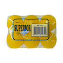 Superior Vigil Candle Yellow 6's