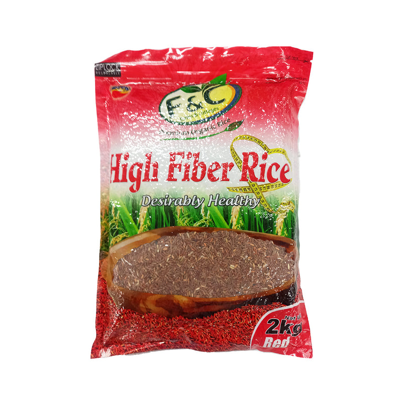 F And C High Fiber Red Rice 2kg