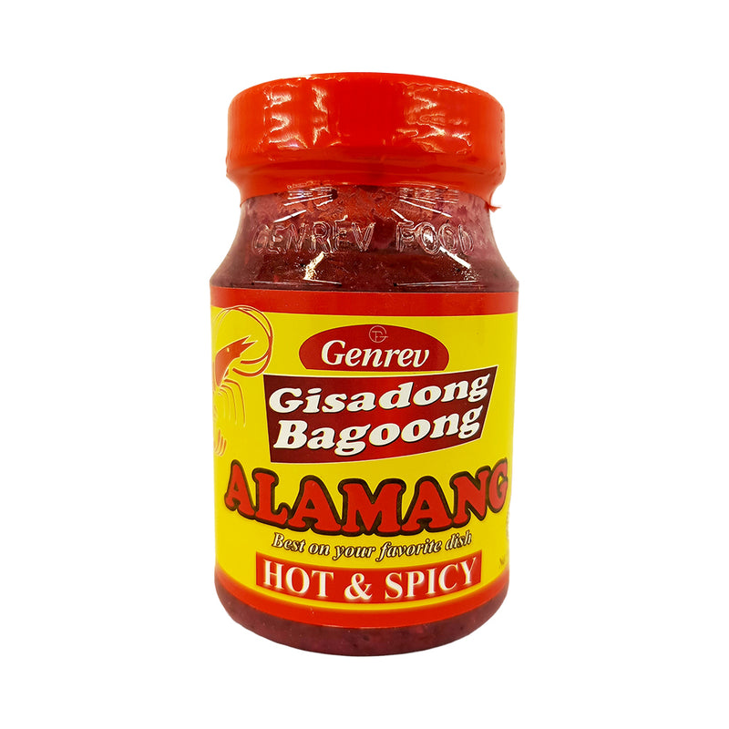 Genrev Gisadong Bagoong Alamang Hot And Spicy 260g