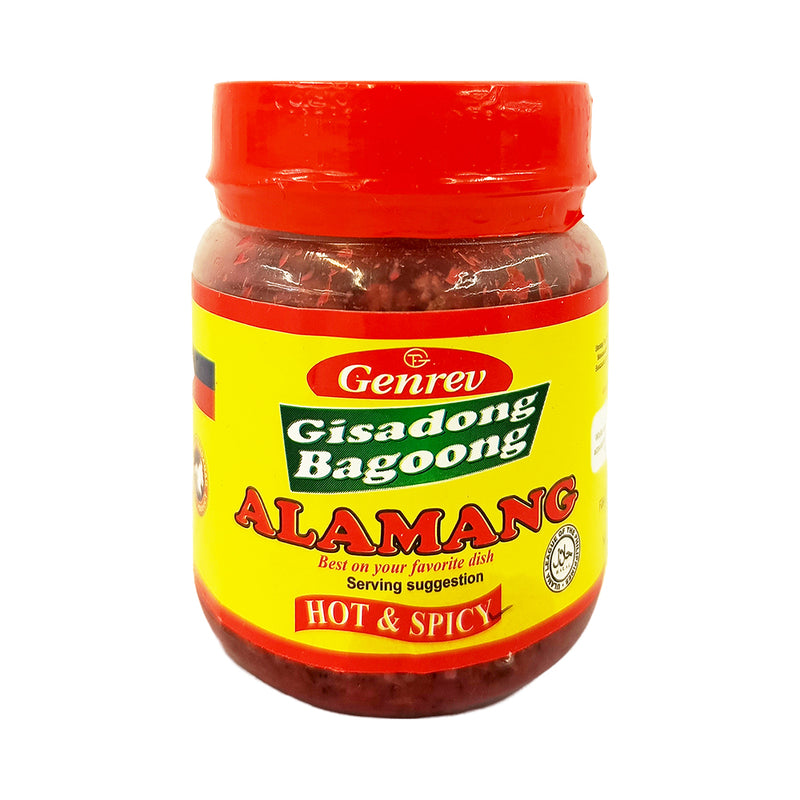 Genrev Ginisang Alamang Bagoong Hot 200g