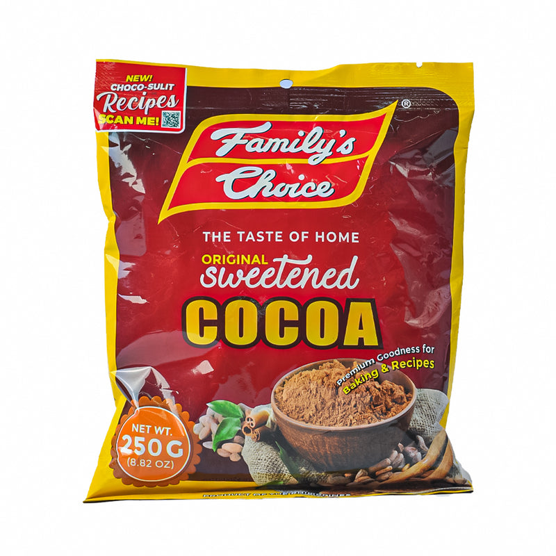 Family's Choice Sweetened Cocoa Powder 250g