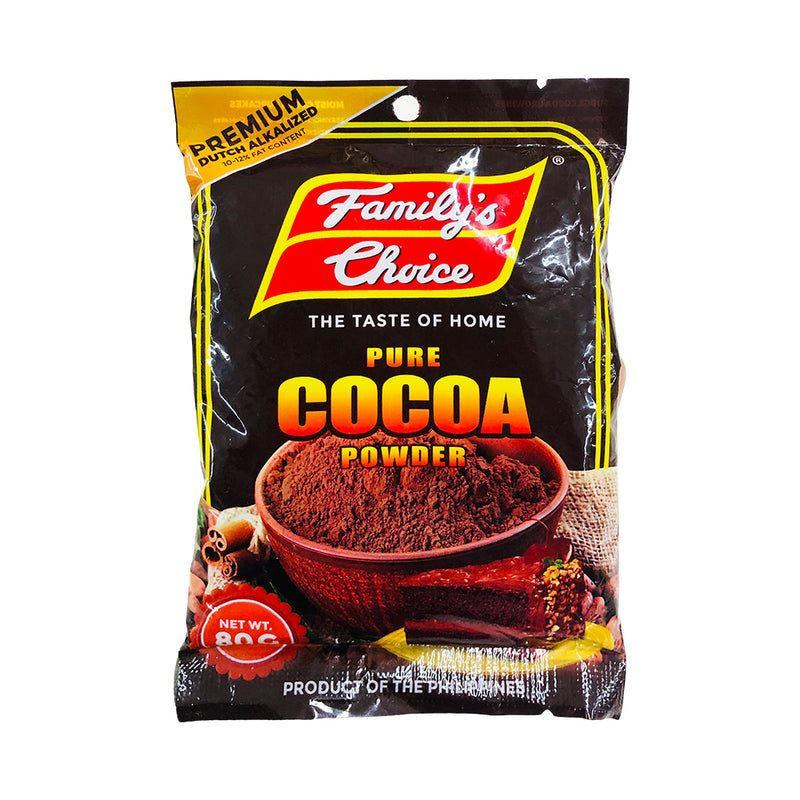 Family Choice Pure Cocoa Powder 80g