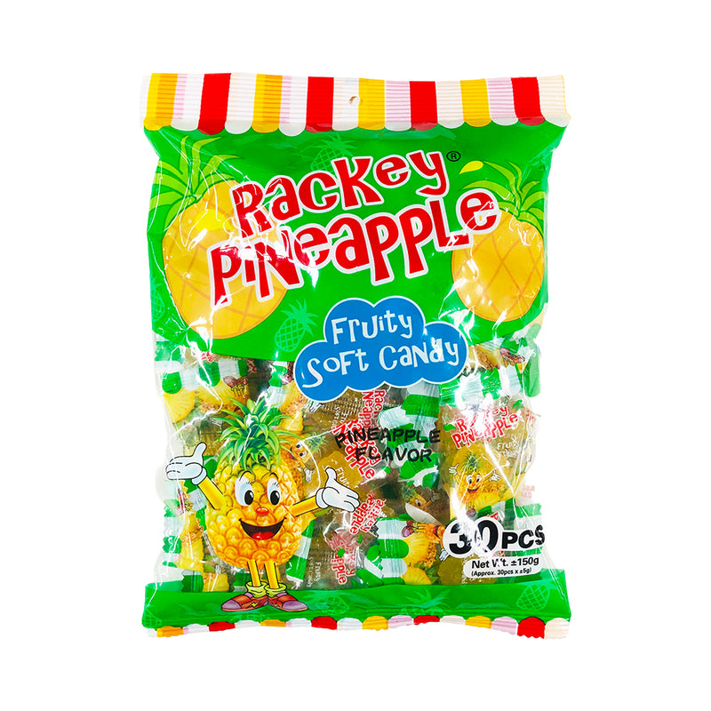 Rackey Fruiti Soft Candy Pineapple 30's