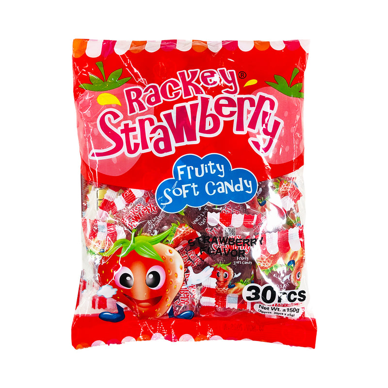 Thien Rackey Rackey Fruiti Soft Candy Strawberry 30's