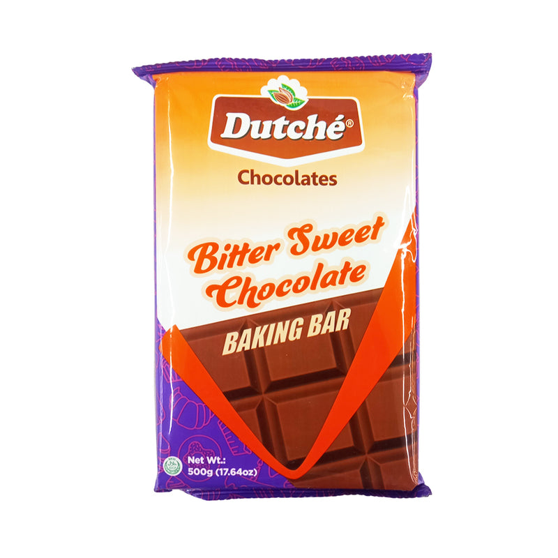 Dutche Baking Bar Bitter Sweet Chocolate 500g