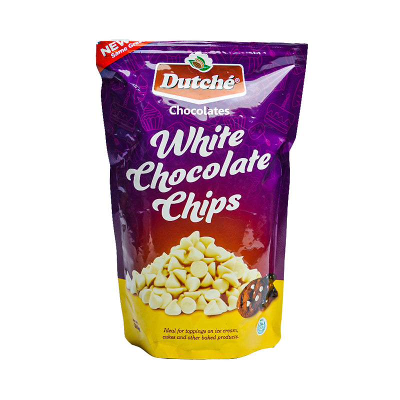 Dutche White Chocolate Chips 350g