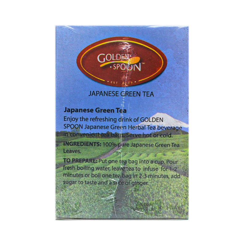 Golden Spoon Herbal Tea Drink Green Tea 2g x 12 Tea Bags