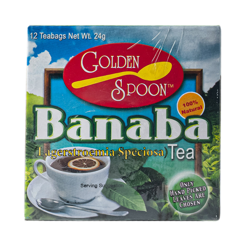 Golden Spoon Herbal Tea Drink Banaba 2g x 12 Tea Bags