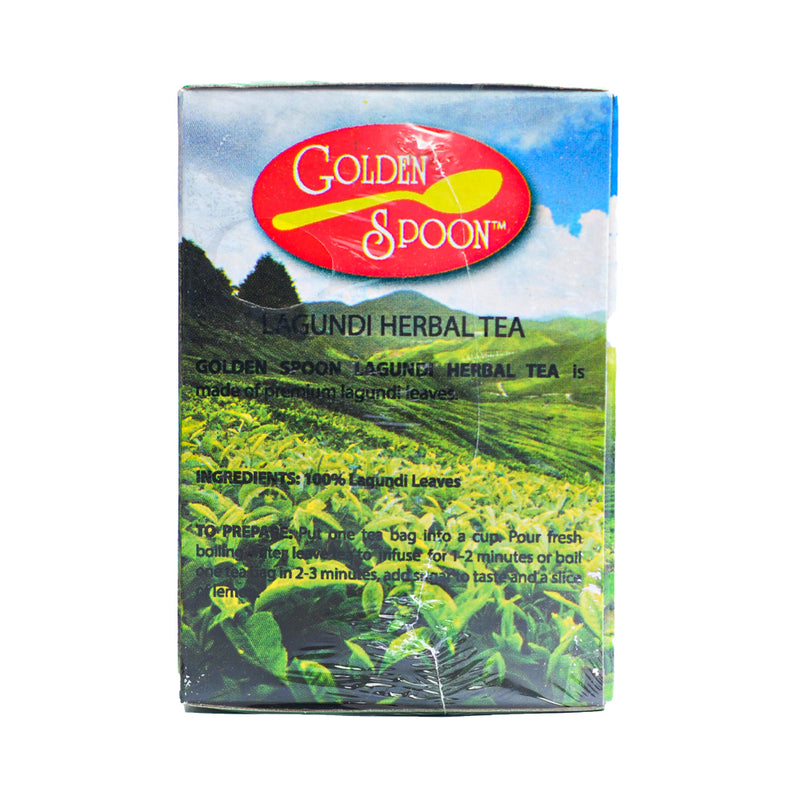 Golden Spoon Herbal Tea Drink Lagundi 2g x 12 Tea Bags