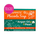 Shulammite Placenta Soap With Argan Oil And Pearl 150g