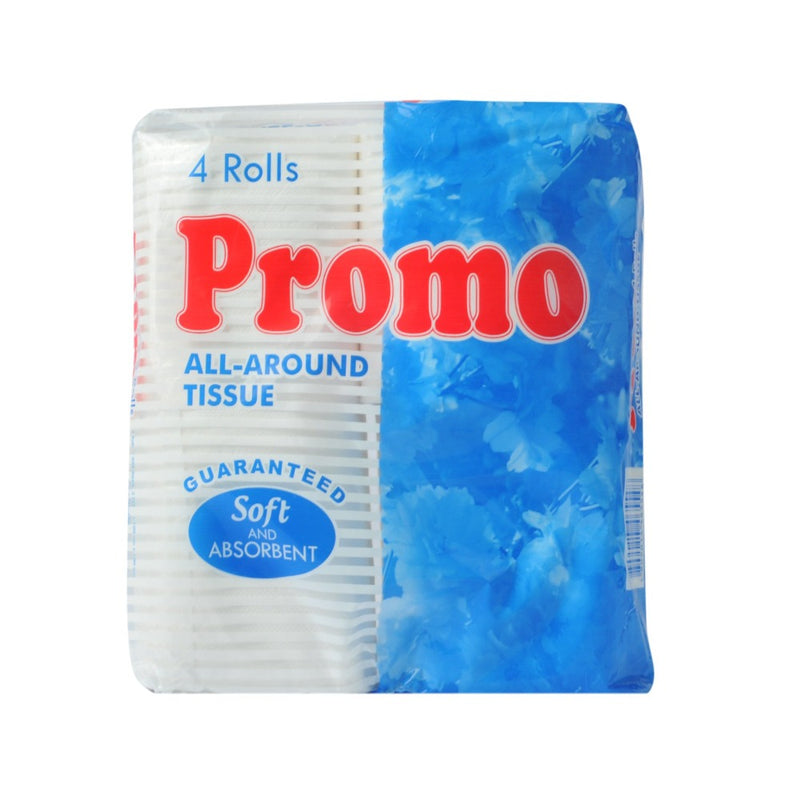 Promo Bathroom Tissue 2 Ply 150 Pulls 300sheets 4 Rolls