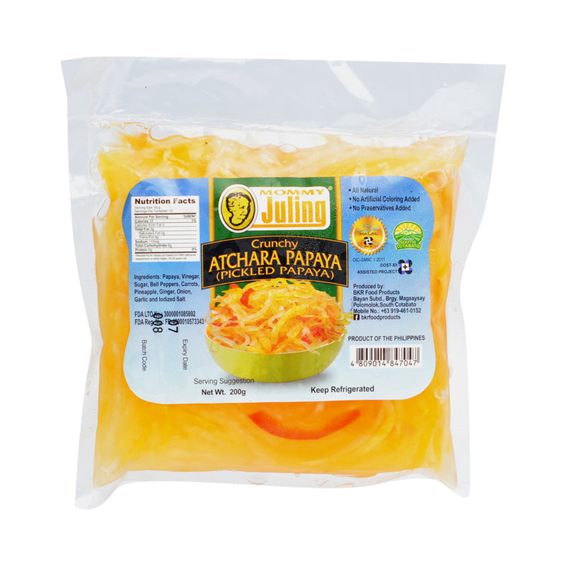 Mommy Juling's Special Atchara Plastic Pouch 200g