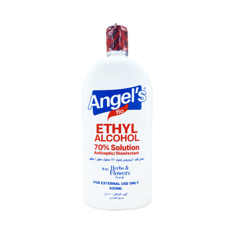 Angel's Flo 70% Ethyl Alcohol 500ml