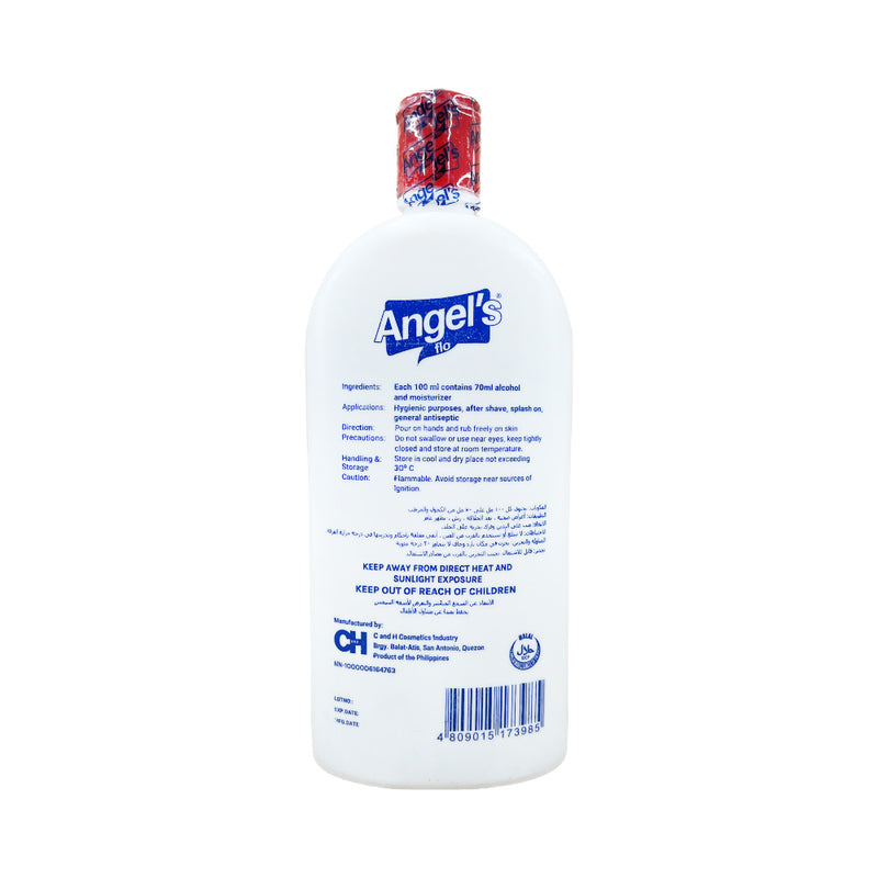 Angel's Flo 70% Ethyl Alcohol 500ml