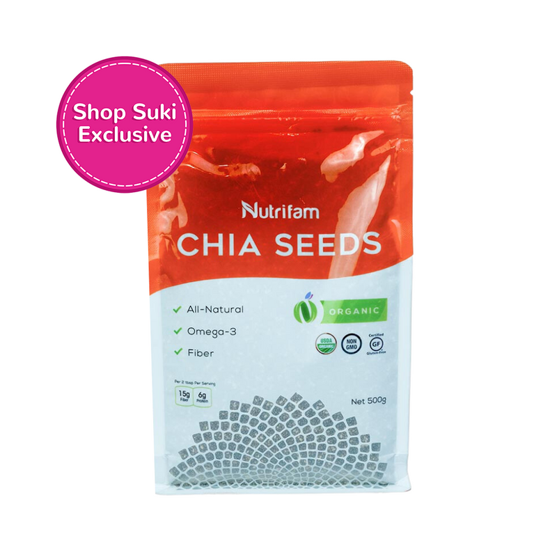 Nutrifam Organic Chia Seeds 100g