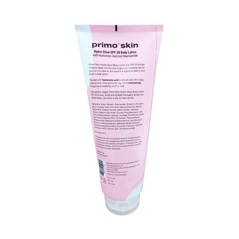 Primo Skin Body Lotion Hydro Glow SPF20 300ml