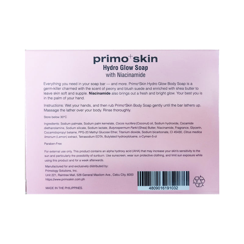 Primo Skin Body Soap Hydro Glow With Niacinamide 135g