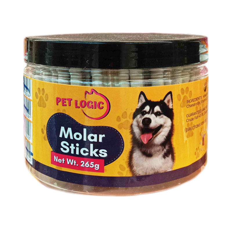 Pet Logic Molar Sticks Milk 265g