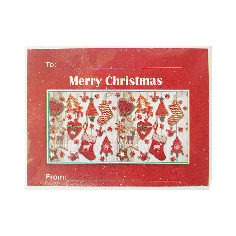 Fine Arts Christmas Gift Tag Holiday Pack