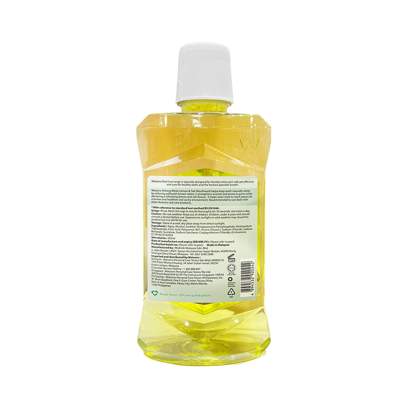 Watsons Lemon And Salt Mouthwash